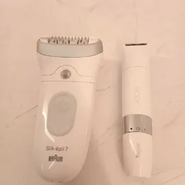 Braun Silk-épil 7 7-441 Silber/Weiß