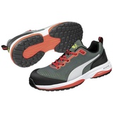 Puma Speed Green Low 644500642000038 ESD Sicherheitshalbschuh S1P Schuhgröße (EU): 38 Grau, Rot, W