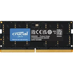 Crucial DDR5-4800           32GB SODIMM CL40 (16Gbit)