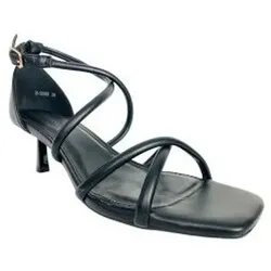 Bienve  Schuhe Zeremonie Dame  b-5099 schwarz  in Schwarz, 37