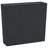 vidaXL Pflanzkübel 12 x 44 cm Anthrazit