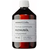 wesentlich. Rizinusöl kaltgepresst 500ml - 100% reines Rizinusöl - für Haut und Haare, Wimpern und Augenbrauen