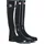 Hunter Damen Womens Refined Tall Gloss Kniehohe Stiefel, schwarz, 39 EU – 39