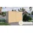 BERTILO Fahrradbox Bike Box aus Fichte beige BxTxH: 207x103x143 cm