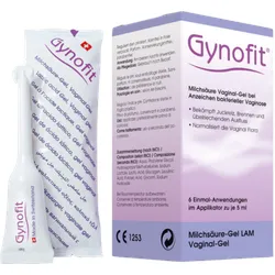 Gynofit Vaginal Gel a.Bas.v.Milchsäure+Glycoge 6X5 ml