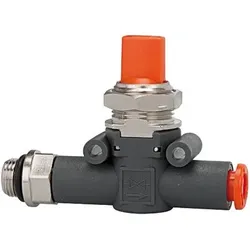 Absperrventil, Gewinde - Schlauch, G 3/8", Schlauch 8