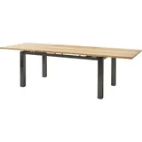 Diamond Garden Porto 170-270x90cm dunkelgrau/Recycled Teak