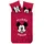 Disney Wendebettwäsche Mickey Mouse/Minnie Mouse Rot 135 x 200 cm