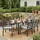 stilvora Garten-Essgruppe 6-tlg. Grau