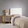 Idimex Kopfteil Ariela 90 cm gepolstert, weiß - Headboard mit Wandbefestigung und Kunstlederbezug, bequeme Bettrückwand für Einzelbett
