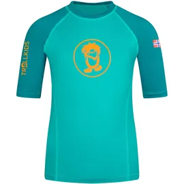 TROLLKIDS Kid's KVALVIKA T - Funktionsshirt Gr. 152 türkis