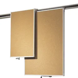 Korklinoltafel, 1-seitig für Media-Rail 2