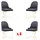 xl moebel gmbh Garnitur Sitz Polster Holz 4x Stühle Möbel Neu Esszimmer Küche Gruppe Set Stuhl