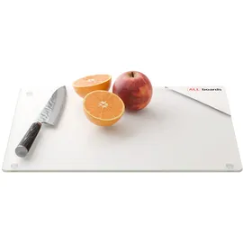 ALLboards Schneidebrett Kunststoff 1 30 x 40 cm Transparent/Mehrfarbig