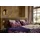Muller Textil Triade Blume Lila 135 x 200 cm + 2 x 80 x 80 cm