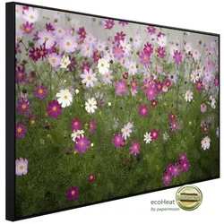papermoon Infrarotheizung »EcoHeat - Kosmosblumen«, Matt-Effekt - bunt