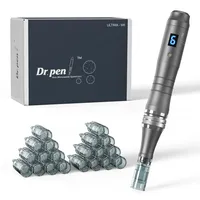 Dr. Pen Ultima M8 Microneedling Stift: Dr. Pen Drahtlose Microneedling Maschine mit 20 Aufsätzen