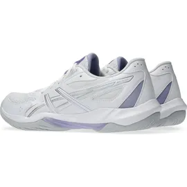 Asics GEL-FLARE 12 - Damen Hallenschuhe - White/Pure Silver 39.5