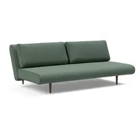 Innovation Living Schlafcouch Polyester 3-Sitzer Grün