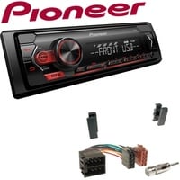 Pioneer 1-DIN Autoradio USB AUX Android Einbauset für Seat