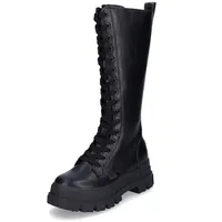 Buffalo Damen Schnürstiefel Aspha One schwarz - Schwarz