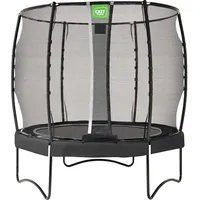 EXIT TOYS EXIT Allure Premium Trampolin Ø 253 cm Schwarz