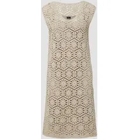 S.Oliver - Kleid aus Häkelspitze mit V-Ausschnitt und Unterkleid,