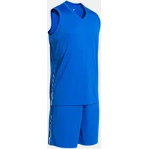 Joma Olimpiada Basketballtrikot + Shorts Set Kinder 700 - royalblau 152