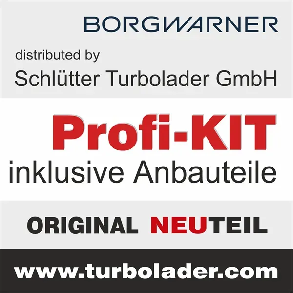 SCHLÜTTER TURBOLADER Lader, Aufladung 16601545 für Ford Volvo