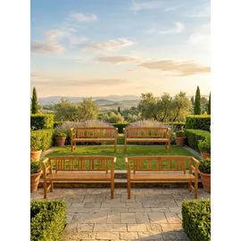 prestige home living outdoor 3-Sitzer 157 x 49 x 82 cm Rosa