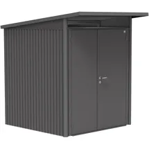 Biohort AvantGarde A1 1,8 x 1,8 m dunkelgrau-metallic Doppeltür