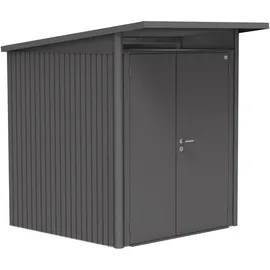 Biohort AvantGarde A1 1,8 x 1,8 m dunkelgrau-metallic Doppeltür