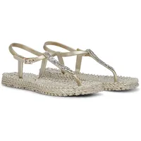 Ilse Jacobsen HORNBÆK | Cheerful10G | Flip Flops with Glitter | Platin | 39 EU - 39 EU