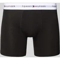 Trunks mit elastischem Bund im 3er-Pack, Black, L
