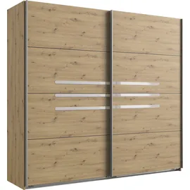 WIMEX Schlafzimmer-Set WIMEX "Anna", braun (artisaneichefarben), B/H: 180cm x 200cm, Schlafzimmermöbel-Sets