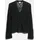 s.Oliver Ajour-Strickjacke Schwarz M