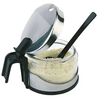 APS Käse Teller mit Edelstahl-Abdeckung Ø 10,5 x 7