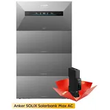 Anker Balkonkraftwerk Anker SOLIX Solarbank MAX AC 7kWh erweiterbar bis 42kWh, 3500 W, (integrierter 3680W Notstromfunktion, mit 1x/2x/3x/4x/5x Anker SOLIX BP7000 Erweiterungsakkus (optional)