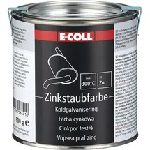 E-COLL Zink-Staubfarbe Weiß 0,8 l