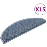 vidaXL Stufenmatte 65 x 21 cm Blau