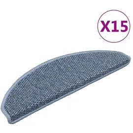 vidaXL Stufenmatte 65 x 21 cm Blau