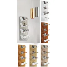 VCM Bücherregal Lansi 33 x 16 x 90 cm Weiß