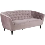 Actona Sofa Ria Stoff Dusty Rose 3-Sitzer