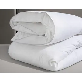 Balette Daunenbettdecke + Kopfkissen "Lena", weiß, B/L: 135cm x 200cm Anzahl Teile 1, B/L: 40cm x 80cm Anzahl Teile 1, Bezug: Baumwolle Füllung:, extrawarm, Bettdecken Bezug: 100% Baumwolle. Kopfkissen Bezug: 100% Baumwolle. Bettdecken Füllung: 100% Federn.