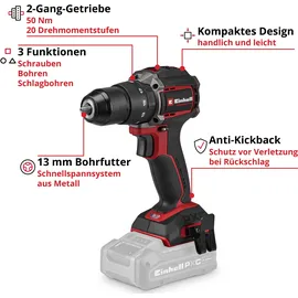 Einhell Akku-Schlagbohrschrauber TP-CD 18/50-C ohne Akku