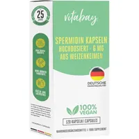 Vitabay Spermidin 6 mg hochdosiert Kapseln