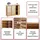 MCW Badezimmerschrank B18 97 x 81 x 34 cm Braun/Bambus