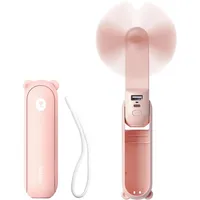 JISULIFE Handventilator 3-in-1 Rosa