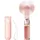 JISULIFE Handventilator 3-in-1 Rosa