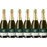 6x Pinot brut, 2021 - Weingut Rohr, Nahe! Sekt/Qualitätsschaumwein